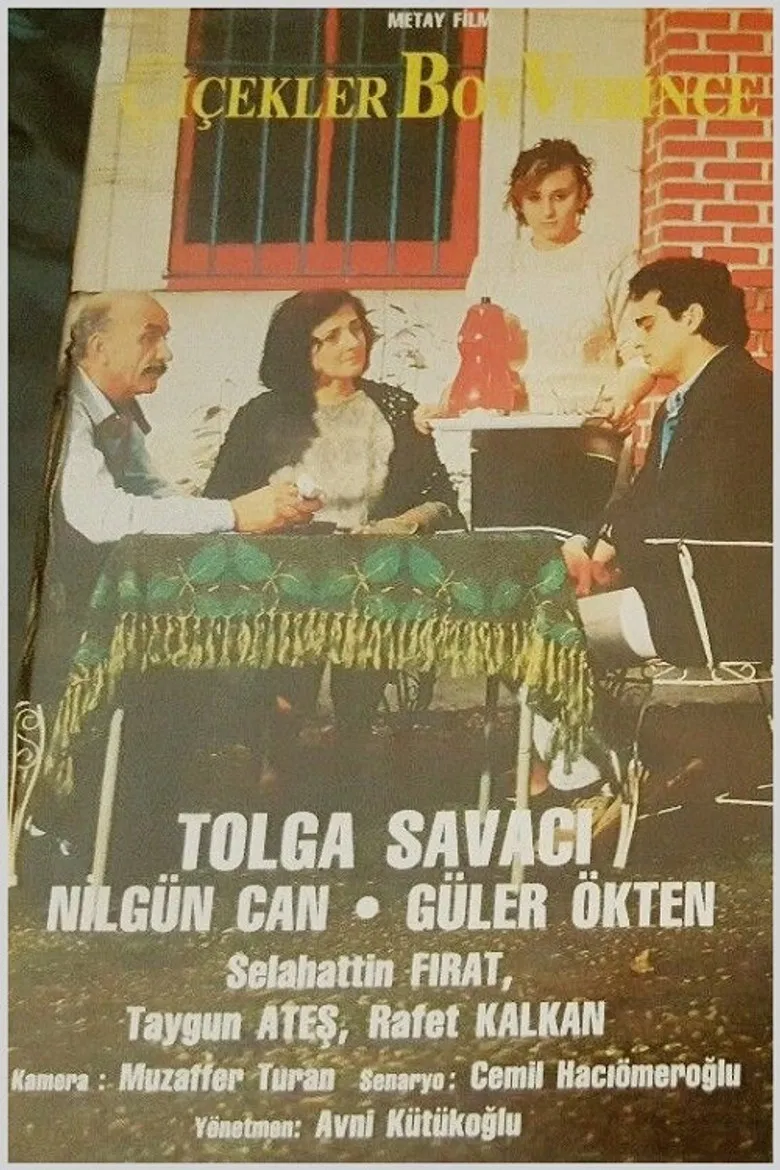 Çiçekler Boy Verince poster background