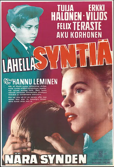 Lähellä syntiä poster background