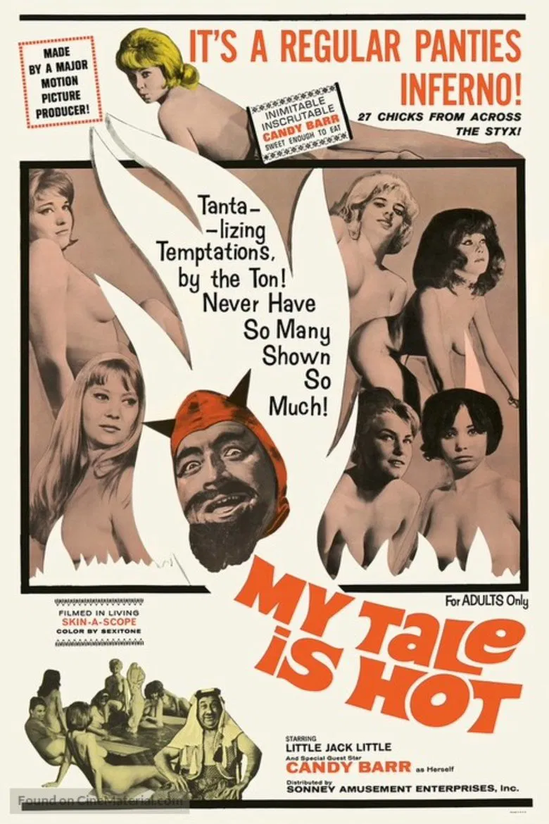 My Tale Is Hot poster background
