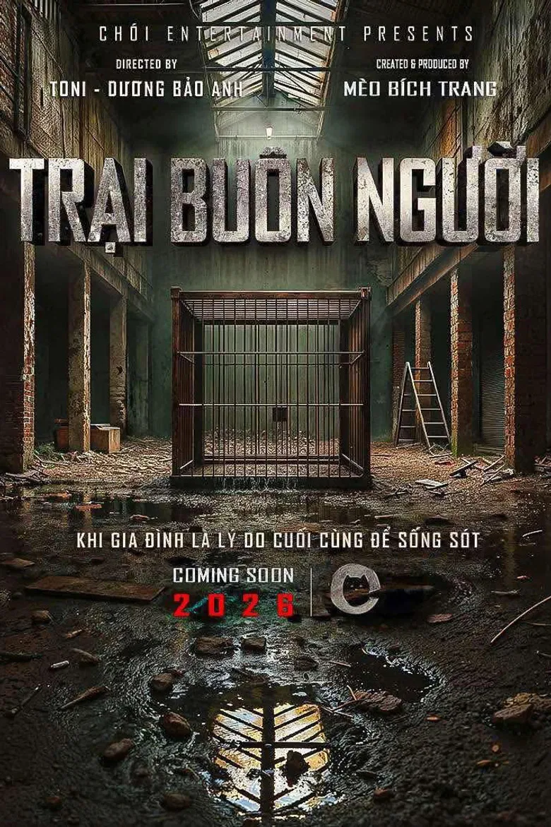 Trại Buôn Người poster background