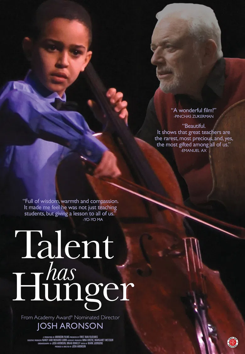 Talent Has Hunger poster background