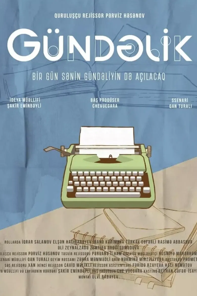 Diary poster background