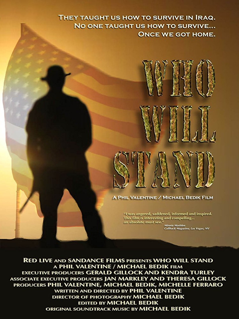 Who Will Stand poster background