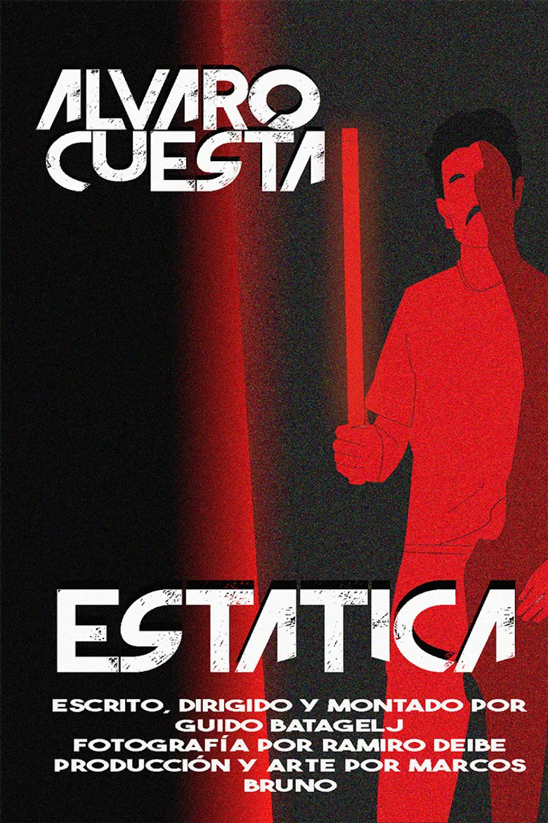 Estatica poster background