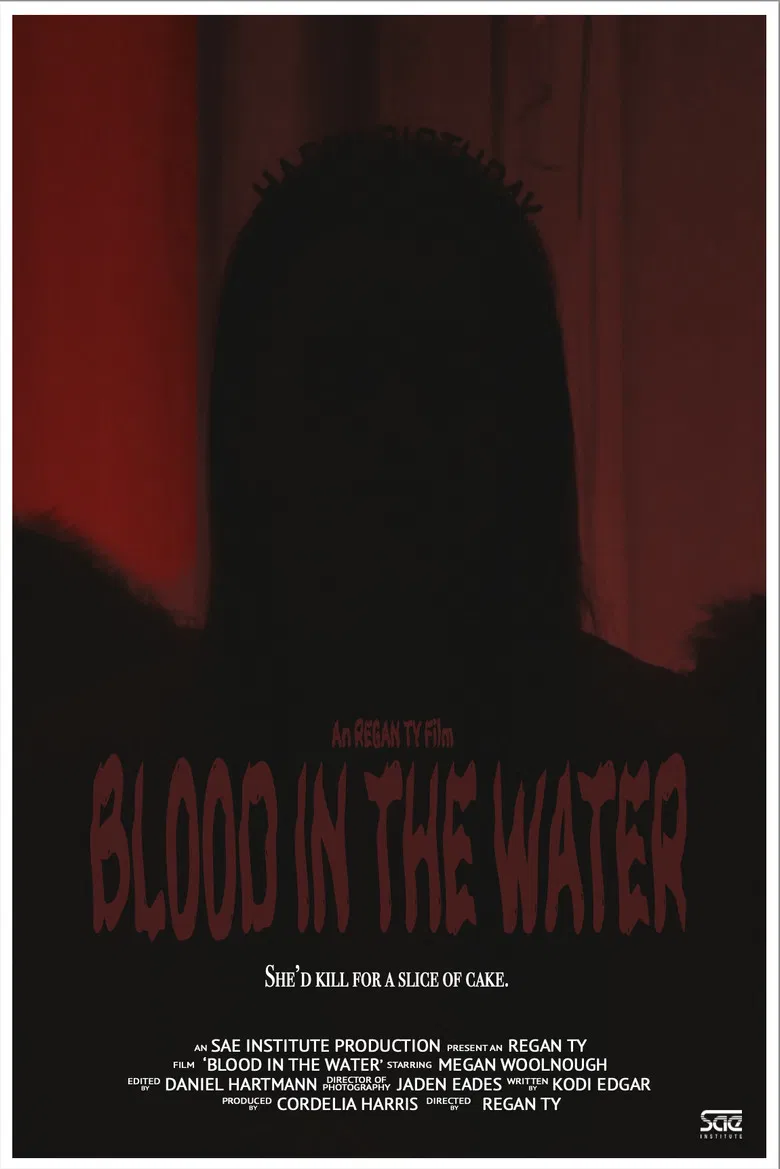 Blood in the Water poster background
