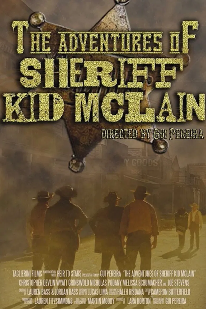 The Adventures of Sheriff Kid McLain poster background