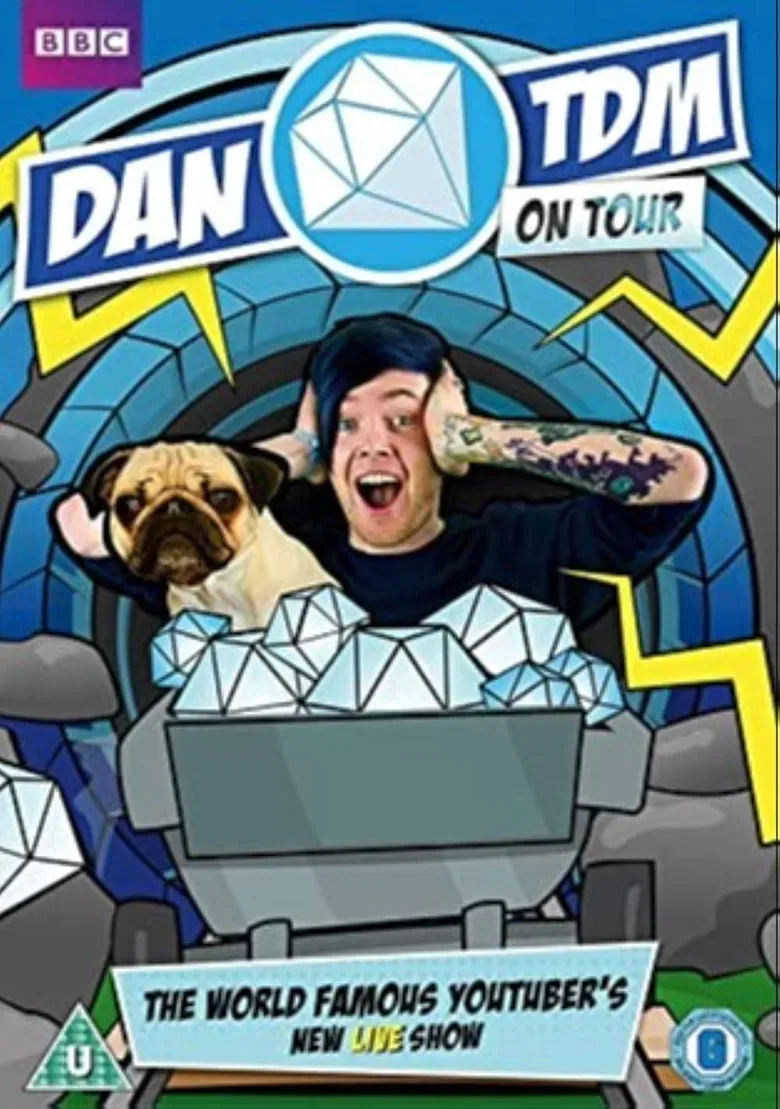 DanTDM On Tour poster background