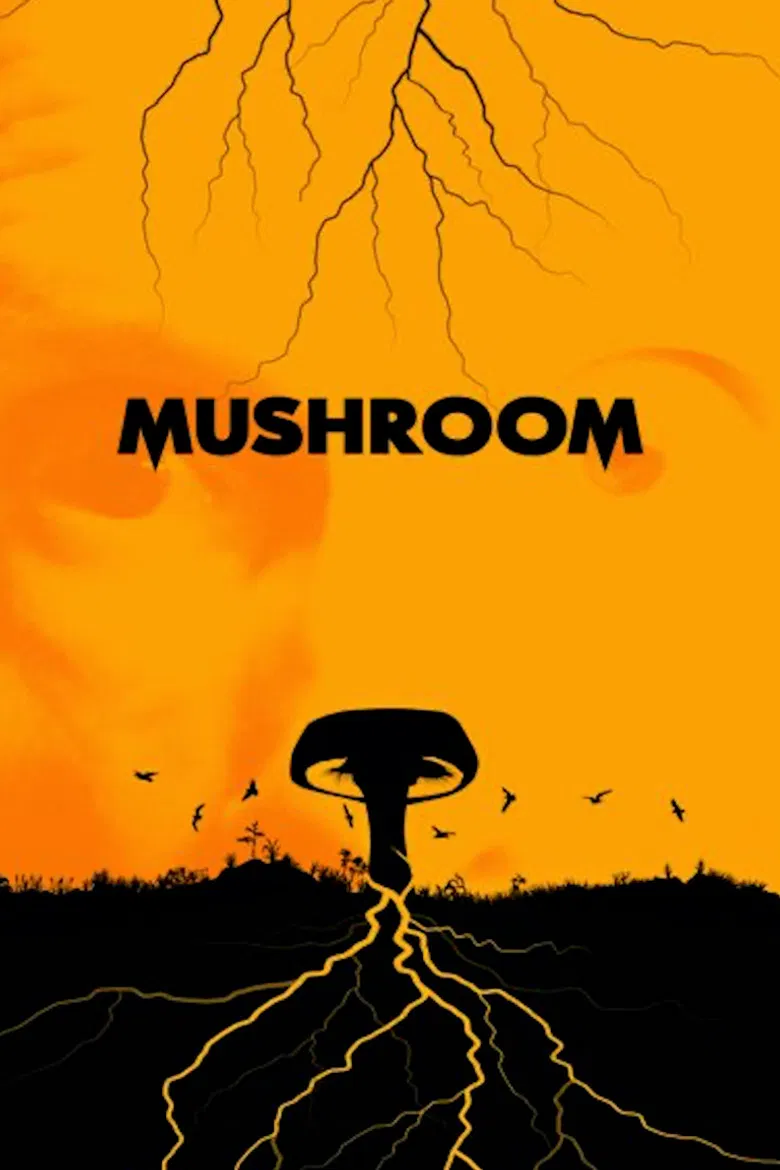 Mushroom poster background