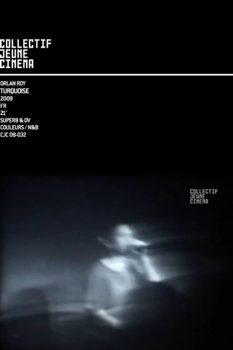 Turquoise poster background