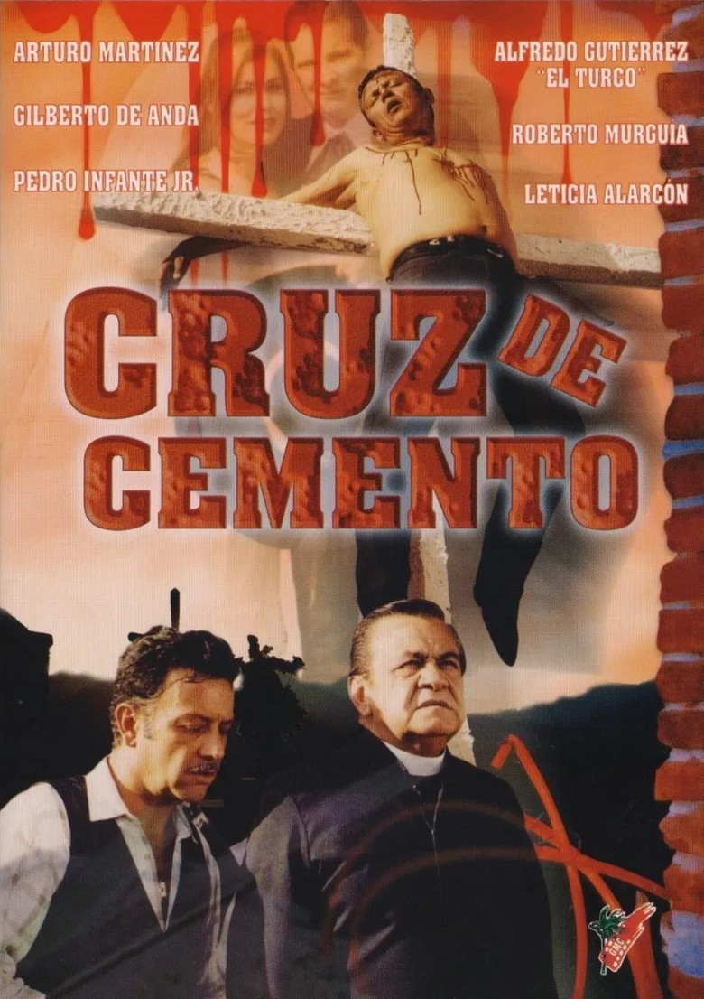 Cruz de cemento poster background
