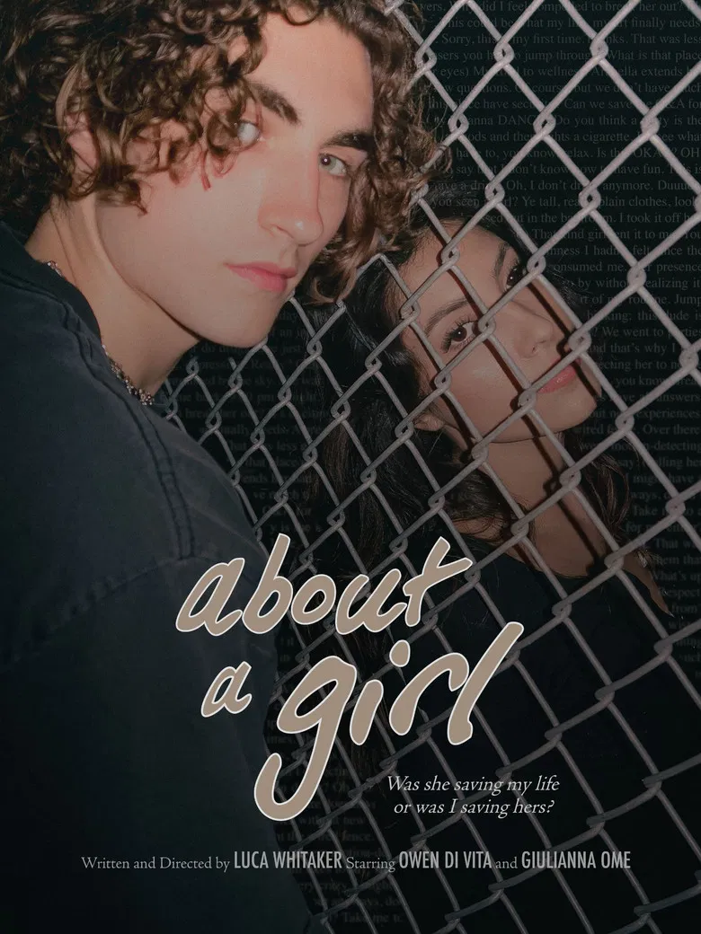 About a Girl poster background