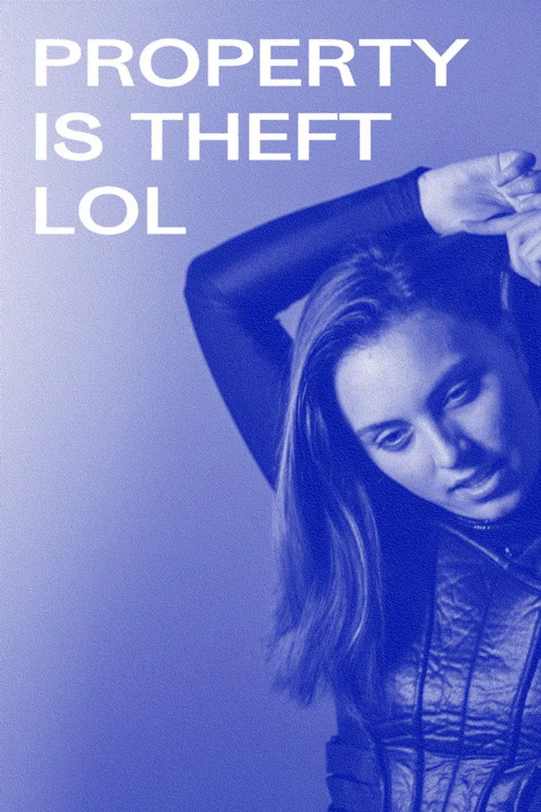 Property is Theft lol poster background