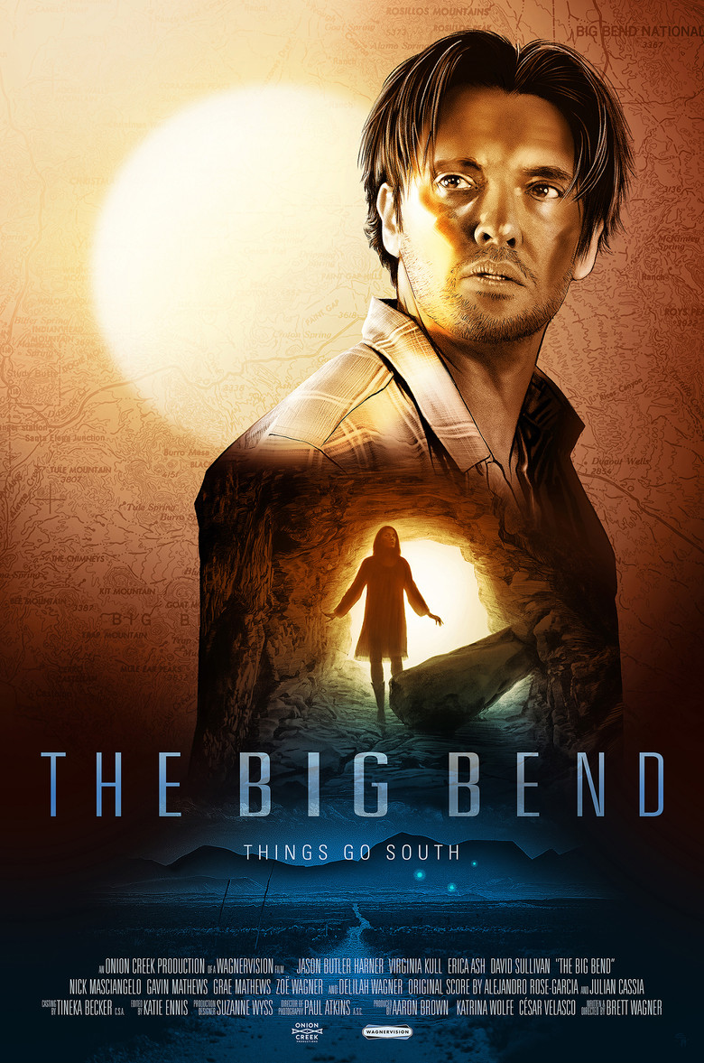 The Big Bend poster background