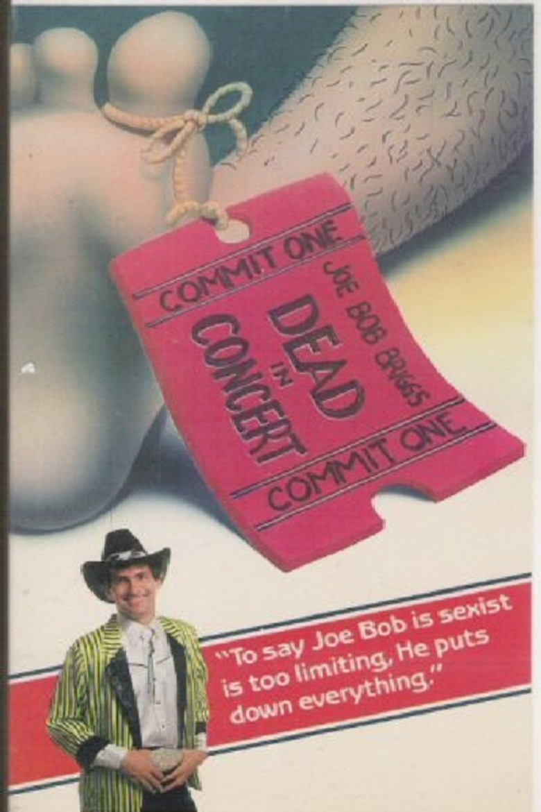 Joe Bob Briggs: Dead In Concert poster background
