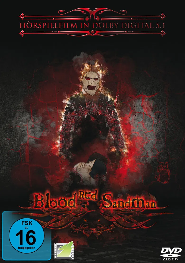 Blood Red Sandman poster background