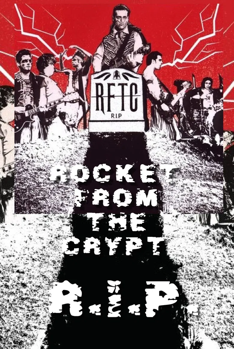 R.I.P. Rocket From the Crypt poster background
