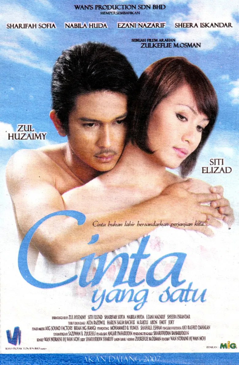 Cinta Yang Satu poster background