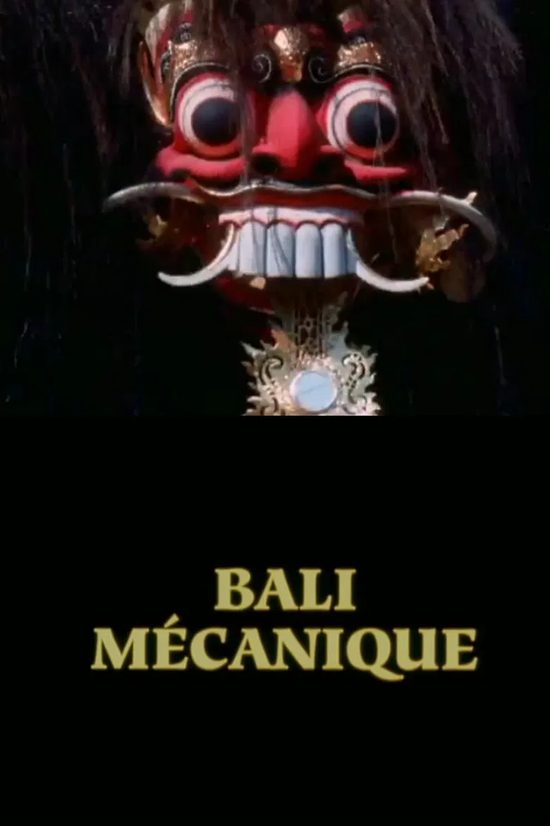 Bali Mécanique poster background