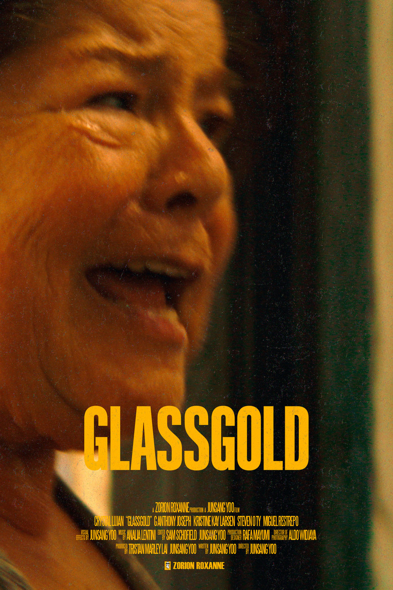 GLASSGOLD poster background
