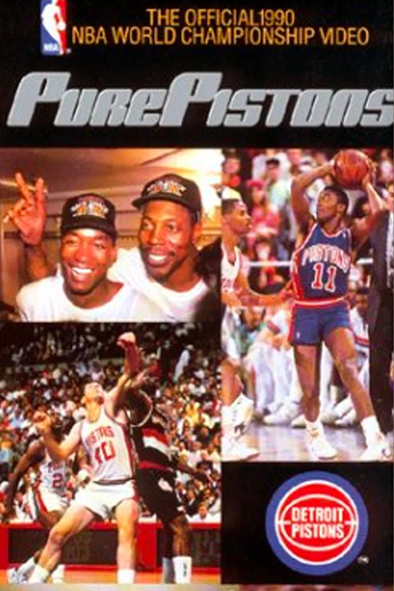 Detroit Pistons Pure Pistons poster background