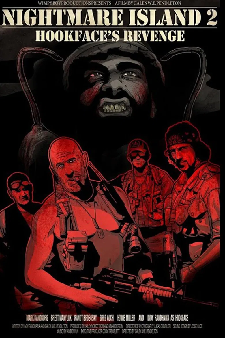 Nightmare Island 2: Hookface's Revenge poster background