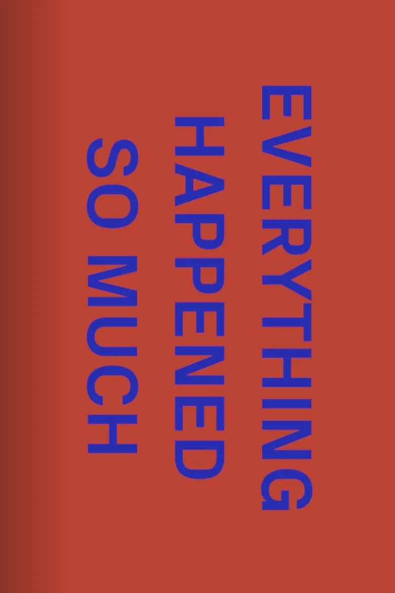 The One Minutes: Everything Happened So Much poster background