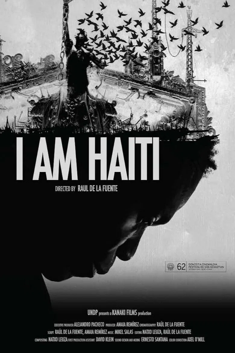 I am Haiti poster background