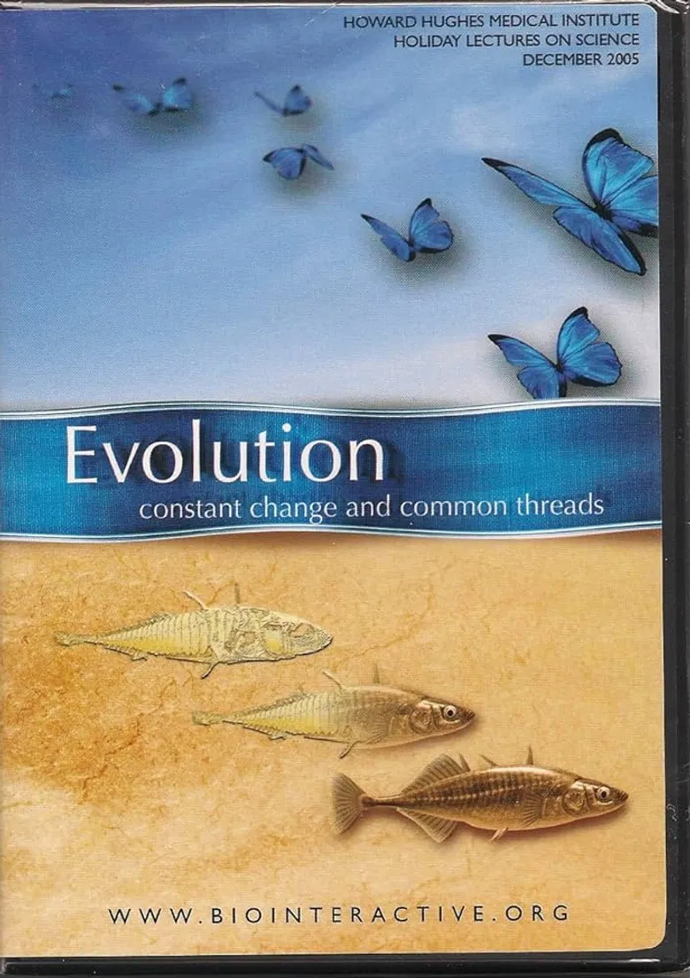 Evolution: Constant Change and Common Threads poster background
