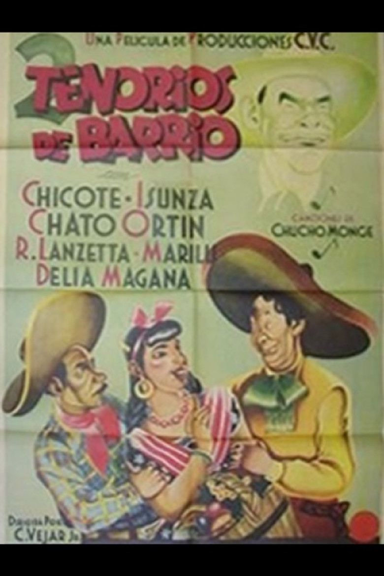 Dos tenorios de barrio poster background