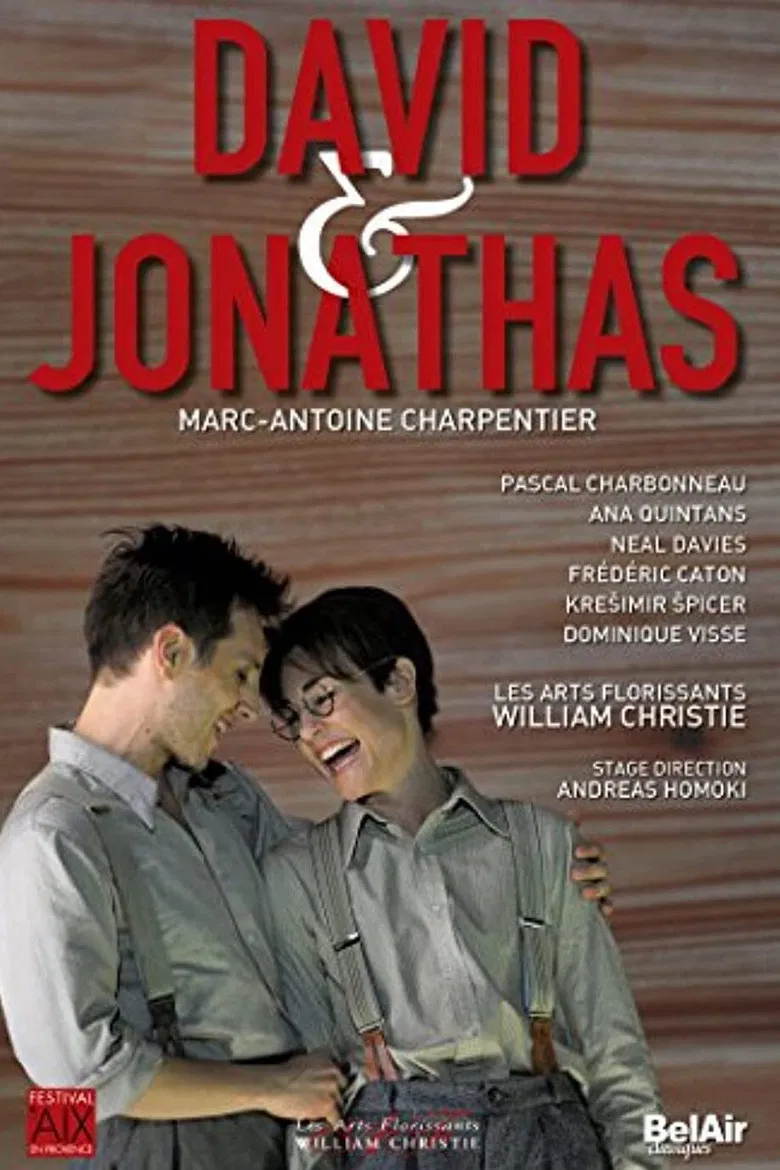 David et Jonathas poster background