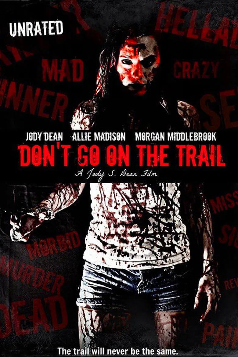 Don't Go on the Trail poster background