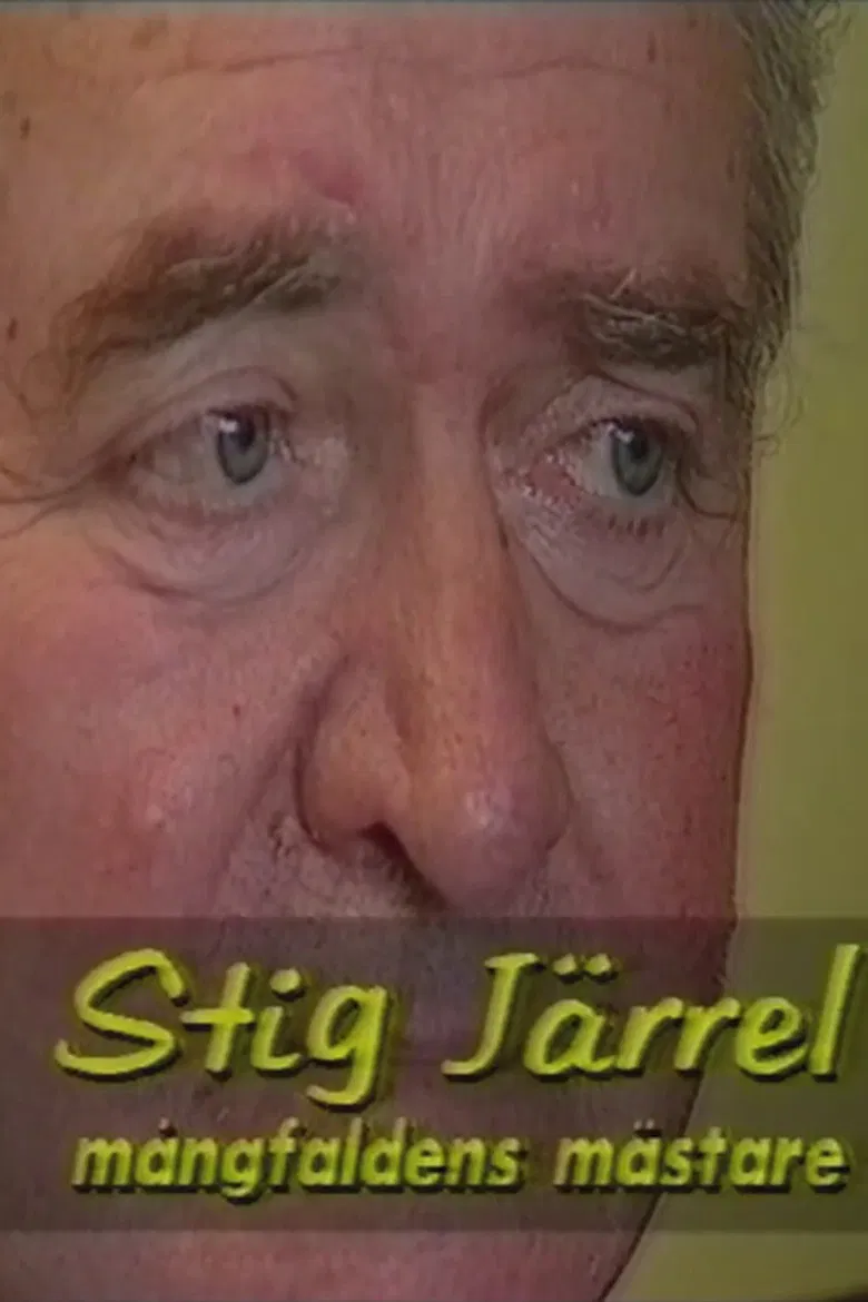 Stig Järrel 80 år poster background
