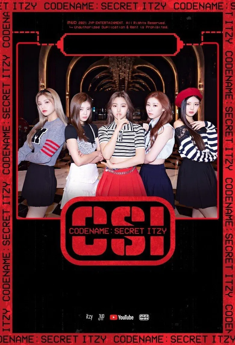 [CSI] Codename: Secret ITZY poster background