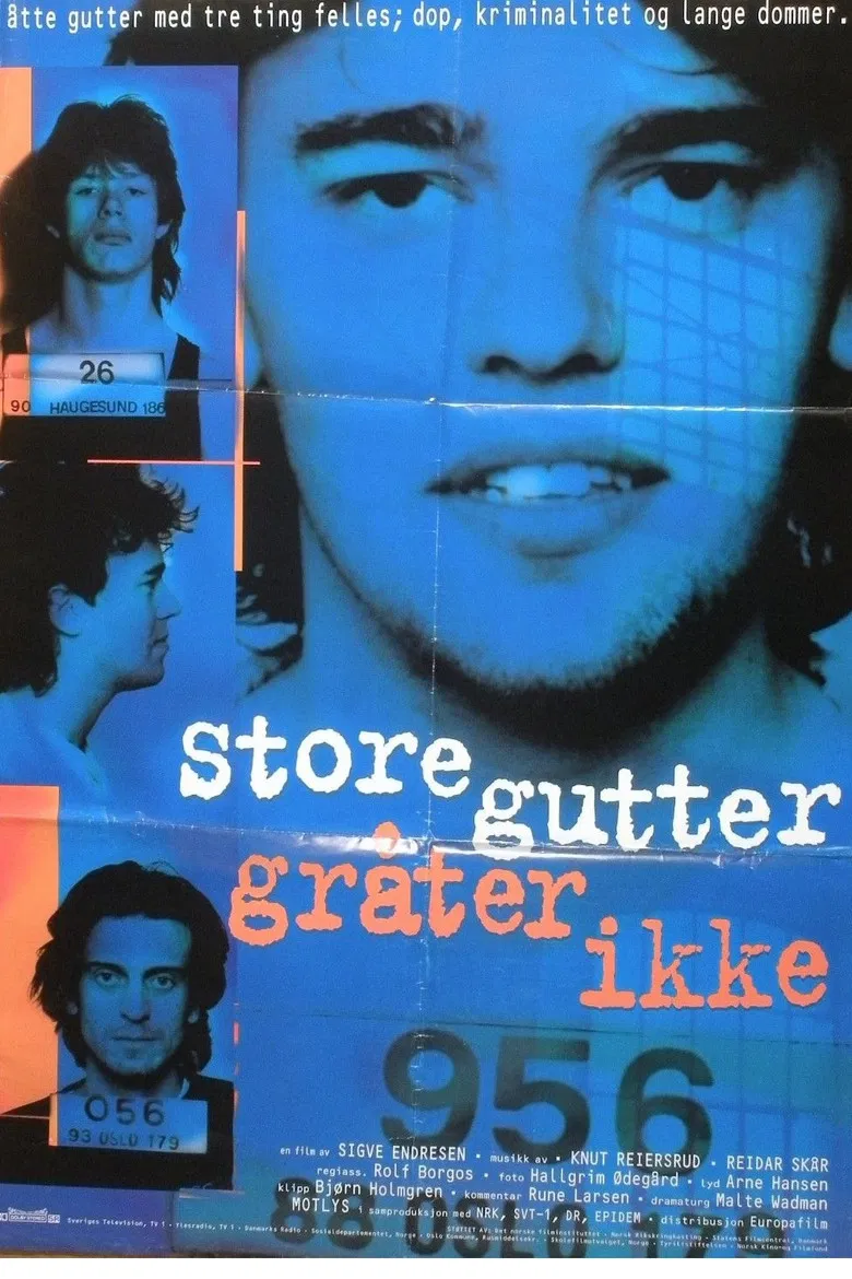 Store gutter gråter ikke poster background