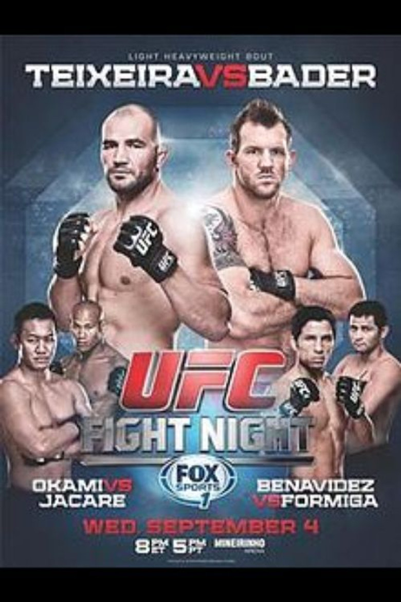 UFC Fight Night 28: Teixeira vs. Bader poster background