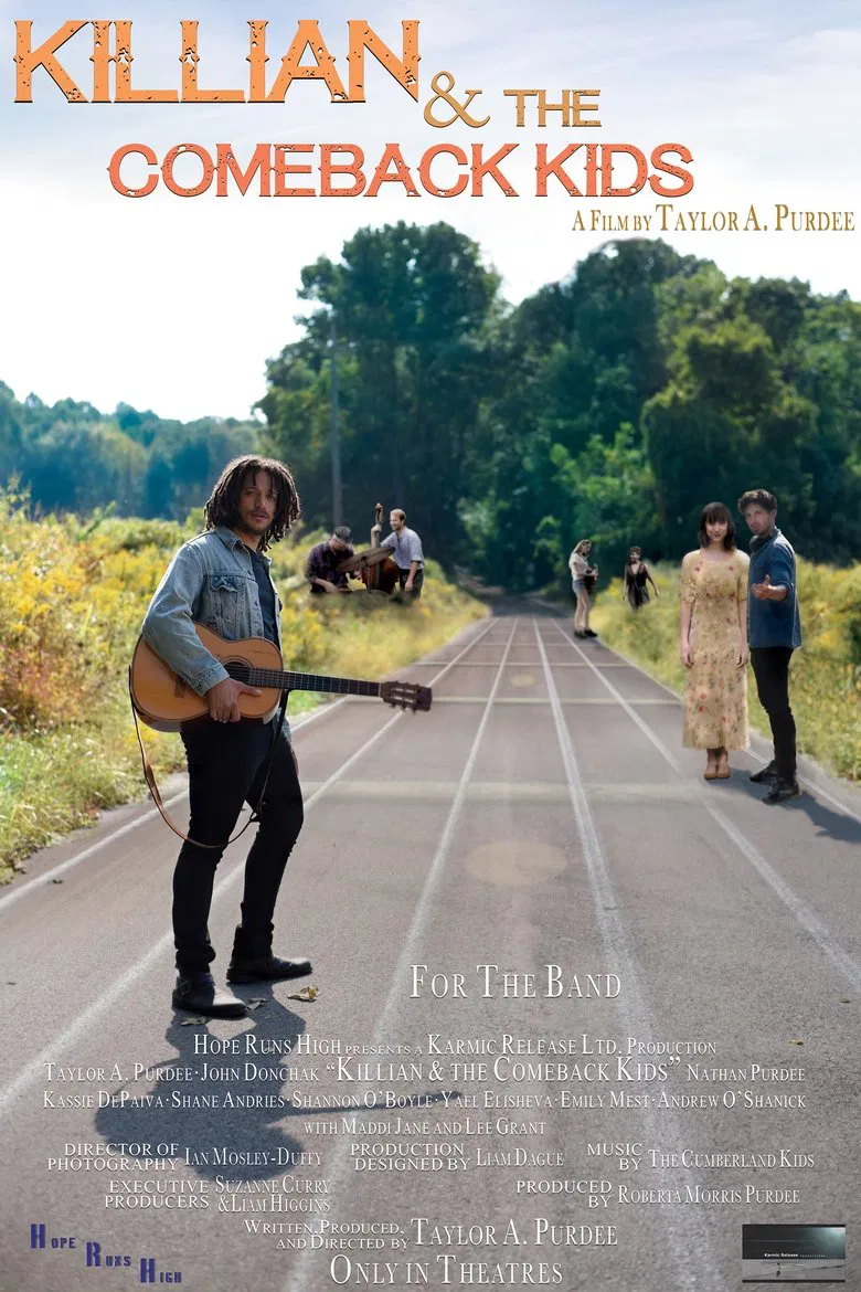 Killian & the Comeback Kids poster background