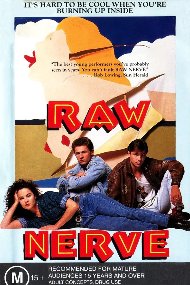Raw Nerve poster background