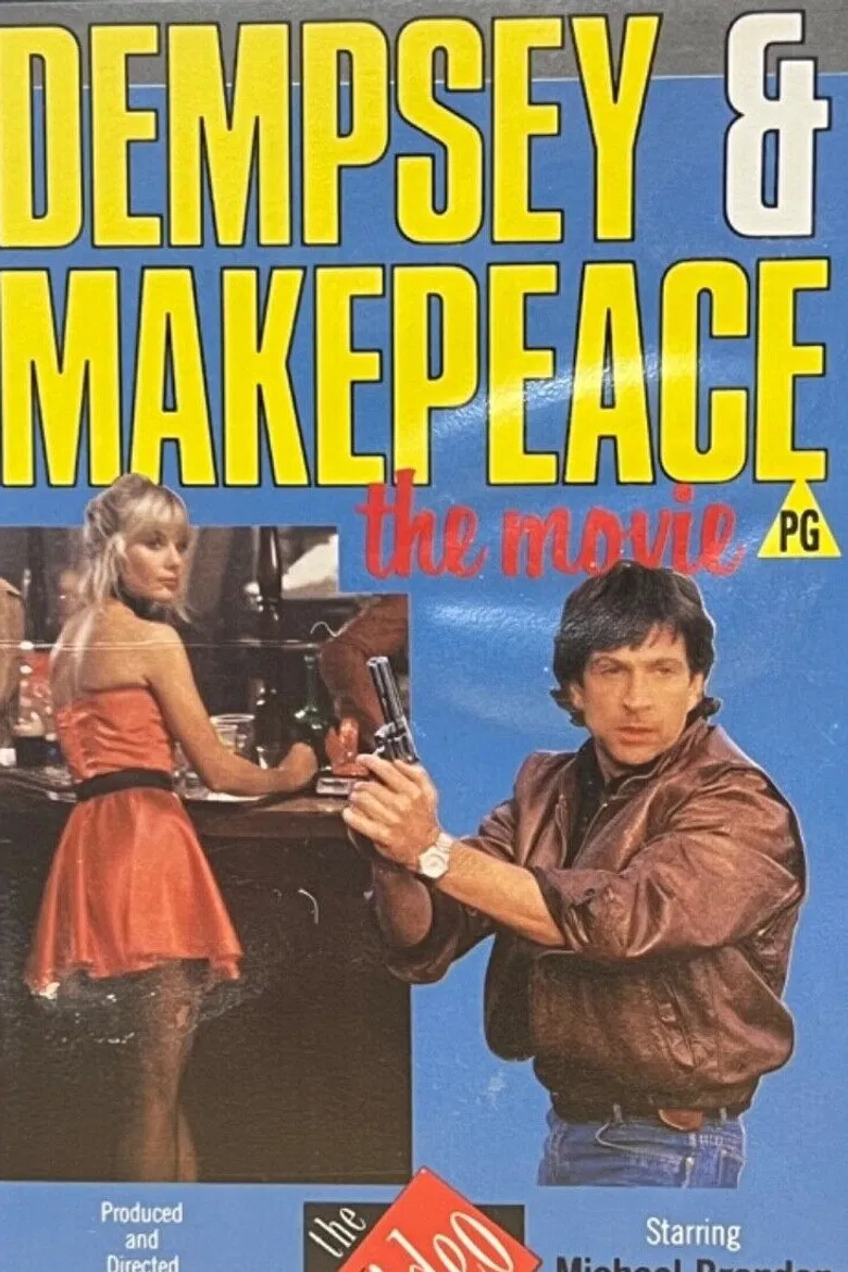 Dempsey and Makepeace The Movie poster background