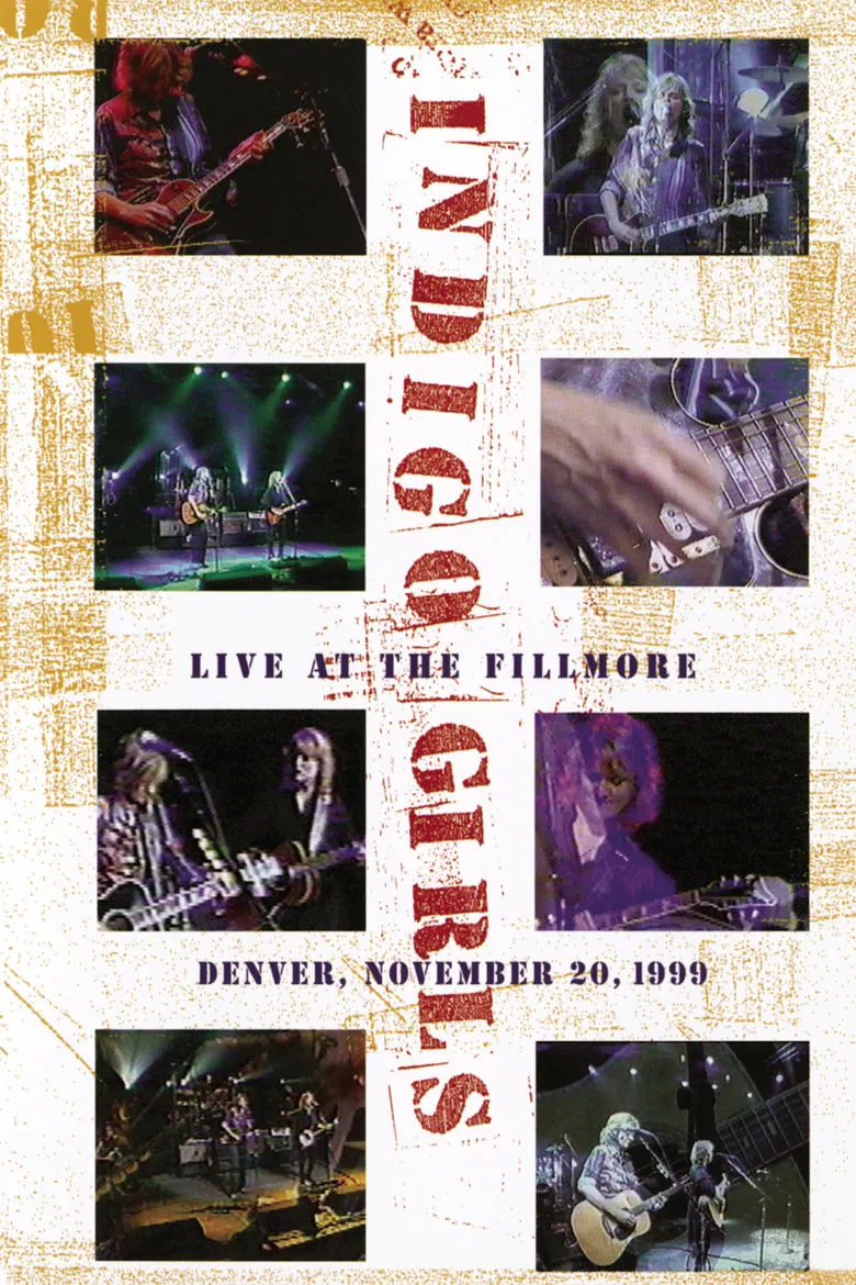 Indigo Girls: Live at the Fillmore poster background