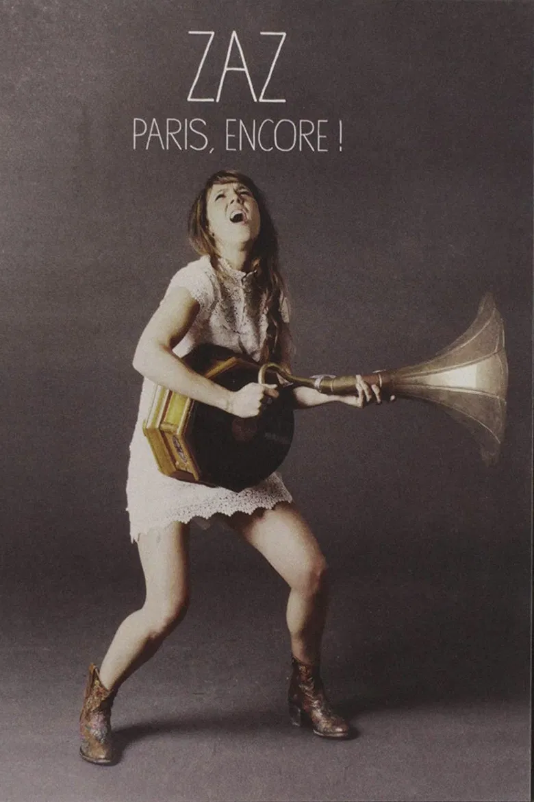 Zaz - Paris, Encore! poster background
