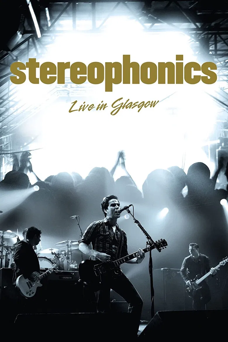 Stereophonics Live In Glasgow poster background