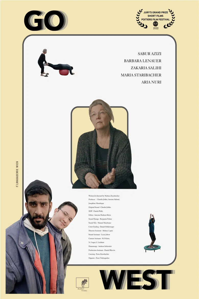 Go West poster background