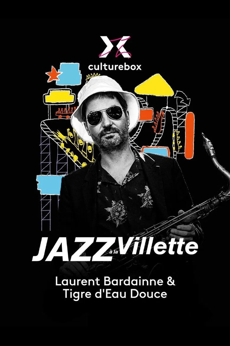 Laurent Bardainne & Tigre d’Eau Douce en concert à Jazz à la Villette 2023 poster background