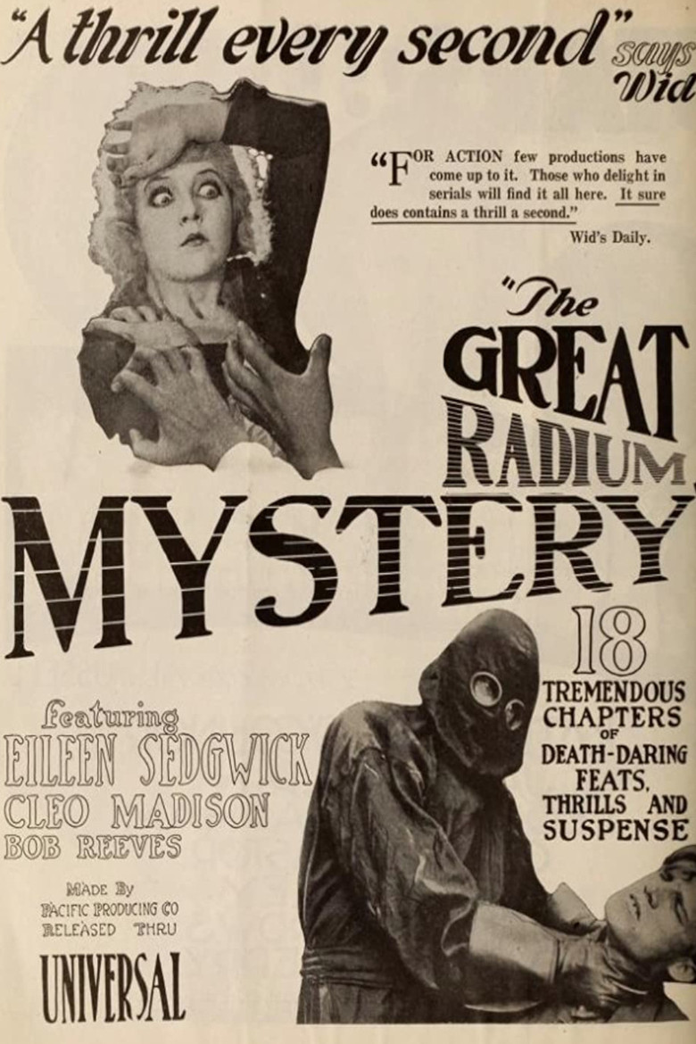 The Great Radium Mystery poster background