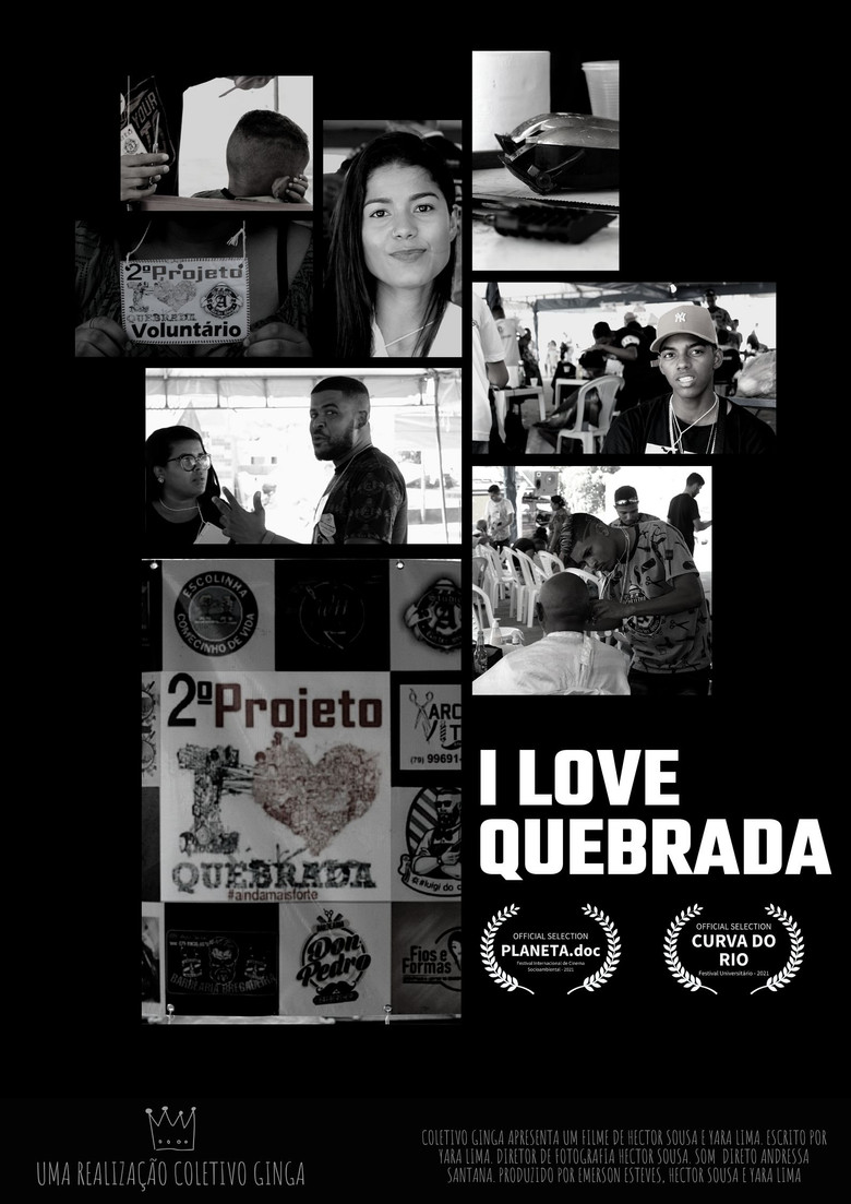I Love Quebrada poster background