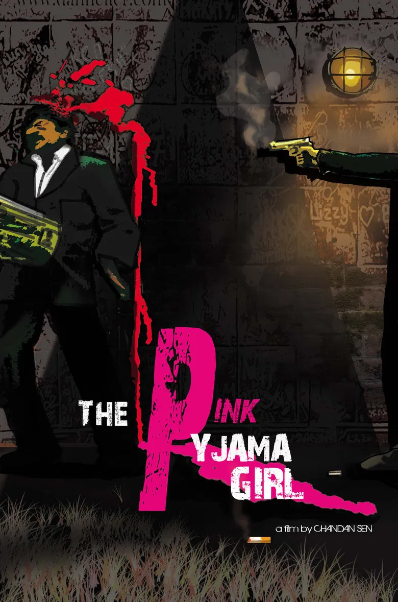 The Pink Pyjama Girl poster background