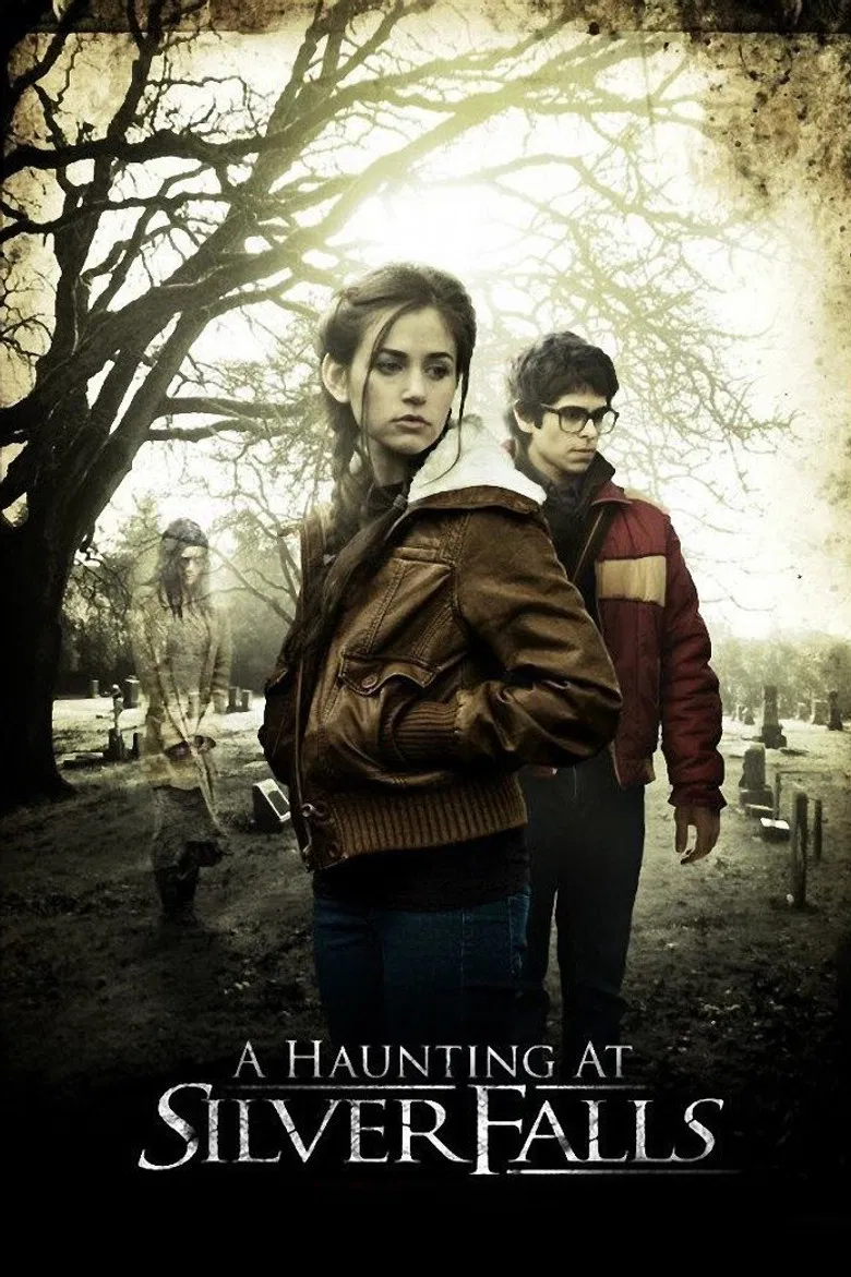 A Haunting at Silver Falls poster background