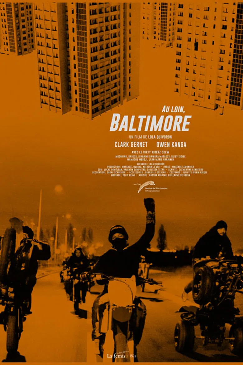 Dreaming of Baltimore poster background