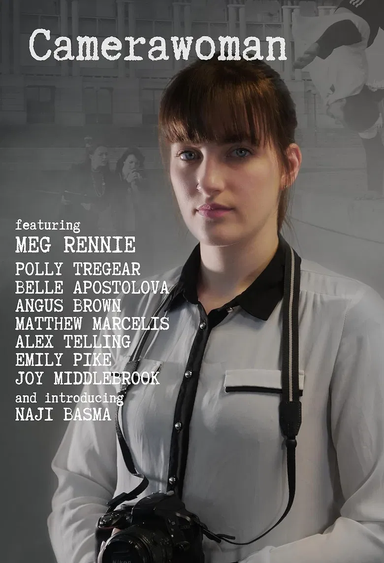Camerawoman poster background