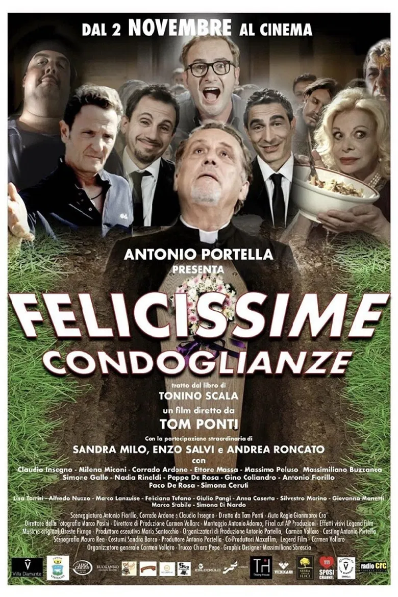 Felicissime condoglianze poster background